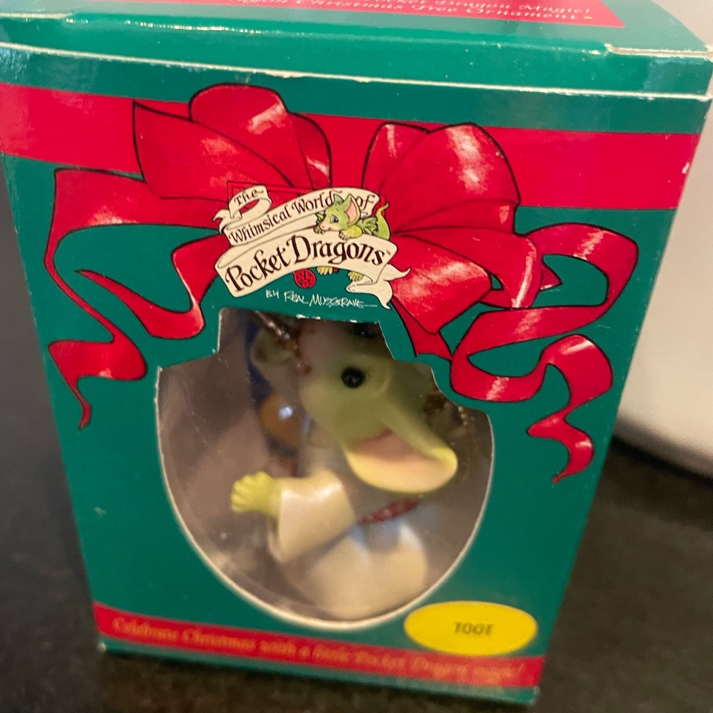 Vintage Ornament Pocket Dragons  - Toot